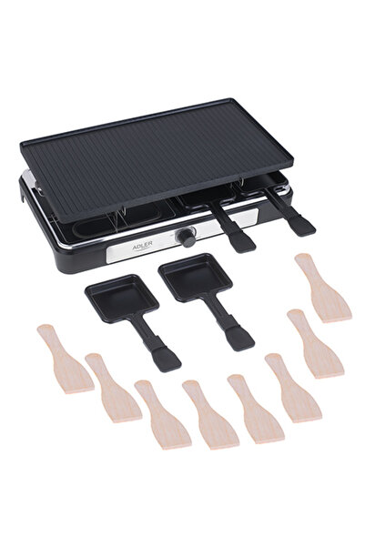 adler Adler AD 6616 Raclette Grill, 1400 W, 8 people