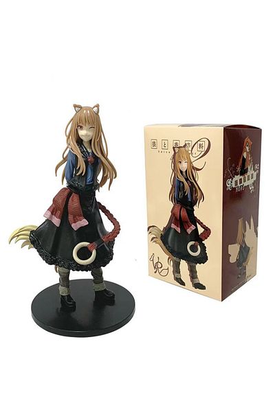 Choice With Box 17cm Spice And Wolf Horo Pvc Anime Action Figures Model Collection Ornament Anime Cartoon M