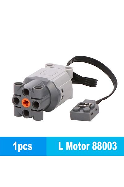 Choice 1pc Moc Technical Parts 88003 L Motor Power Functions Building Block Bricks Power Up Compatible With