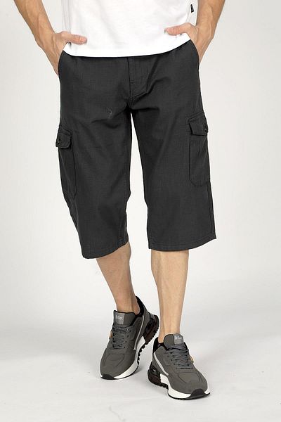 Lee Cooper Мъжки бермуди, 100% памучни, дълги, цвят K. Indigo