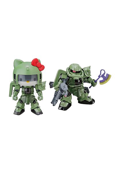 Choice Green New Kt Ms-05 Zakuii Sd Anime Figures Sdcs Assembly Model Statue Action Figure Doll Collection