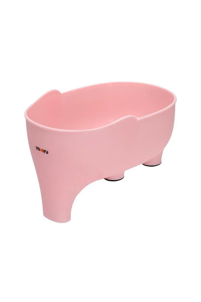 Choice3 Pink Sink Strainer Elephant Sculpt Leftover Drain Basket Fruit and Ve...