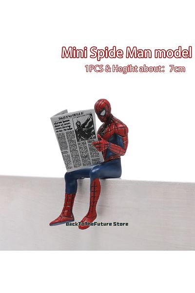 Choice 7cm Mini Read Newspaper Hasbro Marvel Spider Man Superhero Action Figure Spider-man