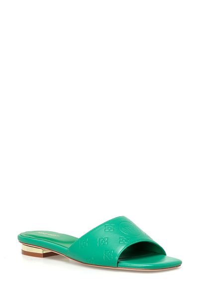 Nine West Valles 4Fx Green Women's Flat Slippers