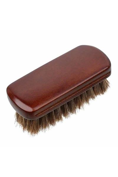 Choice 1 Pc New Horsehair Leather Textile Cleaning Brush For Car Interior Furniture Apparel Bag Shine Polis