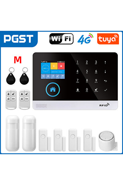 Choice17 نظام أمان منزلي من بولجار، مزود بقابس أوروبي، يدعم شبكات الجيل الراب...