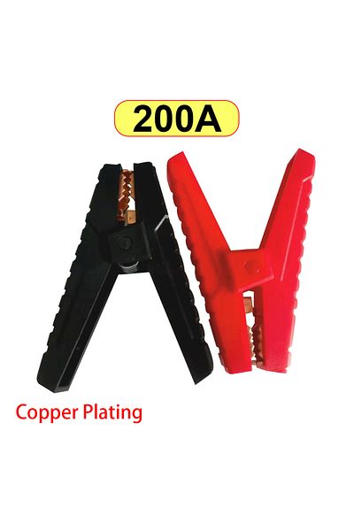 Choice 200a 100mm 50a 300a Copper Plated Pure Copper Alligator Clips Terminal Electrical Battery Crocodile