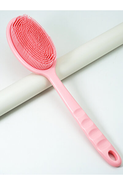 Choice1 GJ02-مقشر للجسم وردي ناعم للاستحمام، مقشر للجسم، فرشاة استحمام بمقبض ...