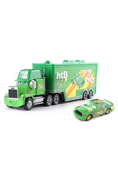 Disney 1 مجموعة ألعاب سيارات وشاحنات بيكسار King Cruz Lightning Mcqueen Mike Uncle 1/43 Diecast Mode.