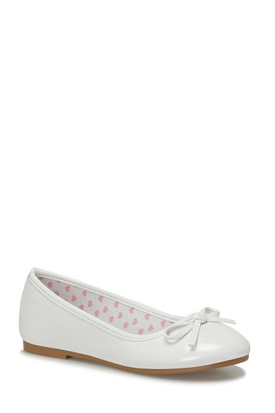 I COOL Rugy.F 4Fx White Girl's Ballerinas