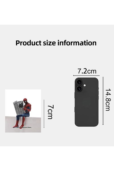 Choice 7cm Mini Read Newspaper Hasbro Marvel Spider Man Superhero Action Figure Spider-man