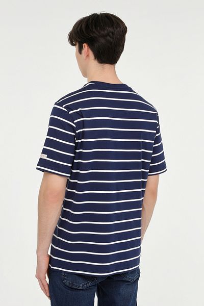 lumberjack ML HECTOR 11URB1053 4FX - Ανδρικό κοντομάνικο μπλουζάκι Indigo