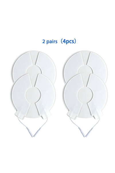 Choice 4 قطع من شرائح أقطاب الصدر والثدي أو وسادات تدليك قطنية كبيرة الحجم لج...