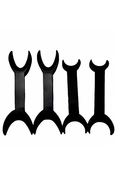 Choice 2D2X 4 قطع فتاحة فم تقويم الأسنان على شكل حرف T، مبعد الخد والشفة، فتا...