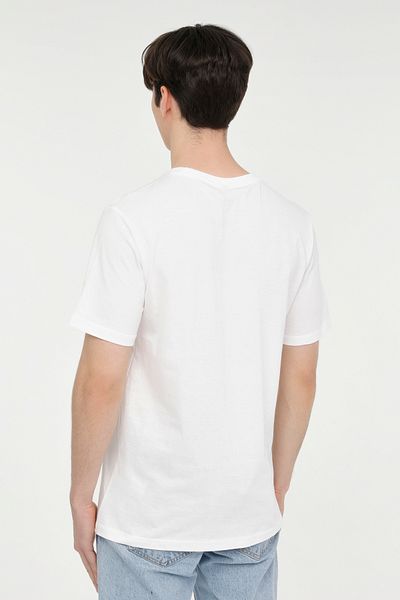 Kinetix ML LATNE 11ES-SLG-106 4FX Tricou alb pentru bărbați cu mânecă scurtă