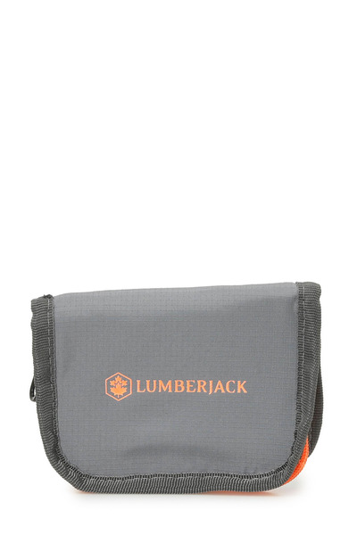 lumberjack محفظة RIPSTOP CZDN 4PR رمادية للرجال