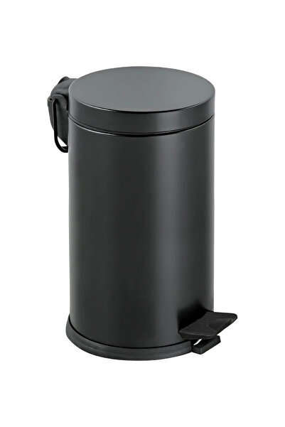 Eforeca Pedallı Çöp Kovası Siyah 16 Lt
