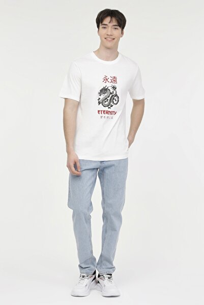 Kinetix Ml Latne 11Es-Slg-106 4Fx White Men's Short Sleeve T-Shirt