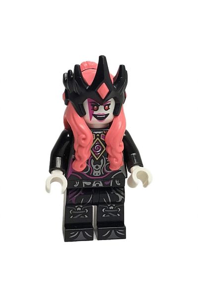 LEGO Accessory Custom Moc Minifigure Minifigure Dreamz Never Witch - Witch with Pink Hair