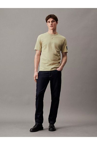 Calvin Klein Men's Logo Detailed Green T-Shirt