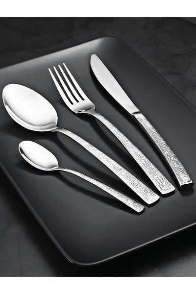 Berlinger Haus Cutlery Set Blacksmith 24-piece Mirror Stainless Steel Dishwasher Safe