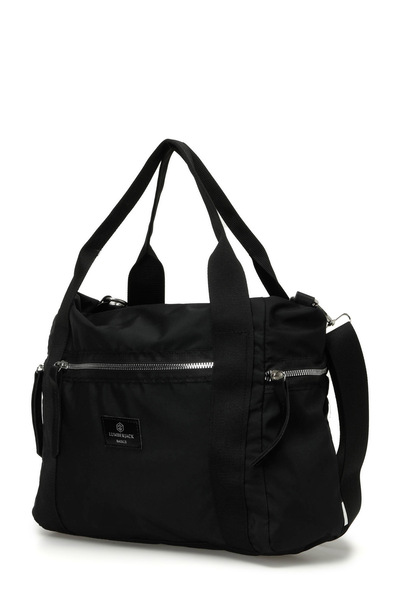 lumberjack Prst Prf Kl 4Pr Черна дамска чанта през рамо