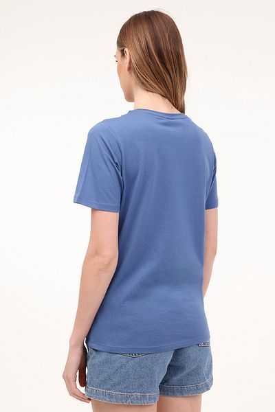 lumberjack Γυναικείο κοντομάνικο μπλουζάκι WL GHOST 11SS128 4FX Indigo