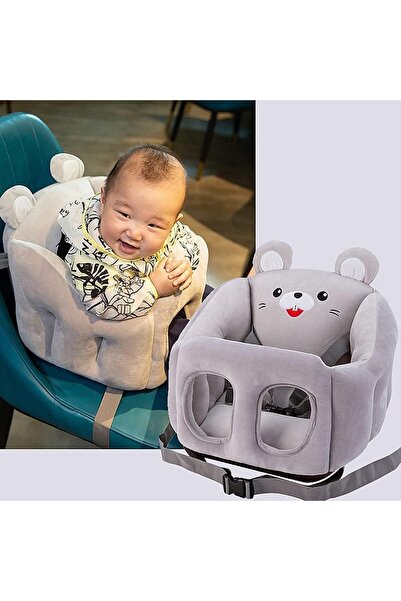 BUNCA كرسي بذراعين من القطيفة للأطفال مقعد دعم لأريكة الأطفال لتعلم الجلوس عل...