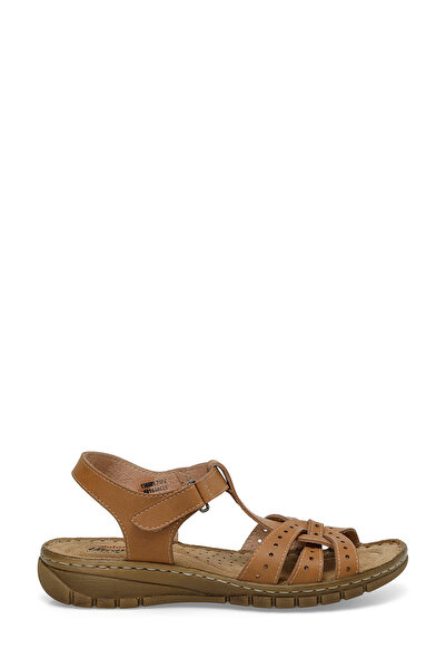 Polaris 158589.Z4FX Tan γυναικεία άνετα σανδάλια