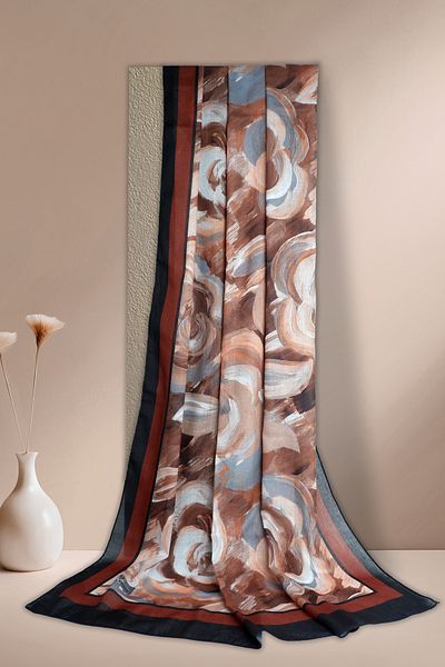 Sekine İpek Rose Soft Cotton Shal