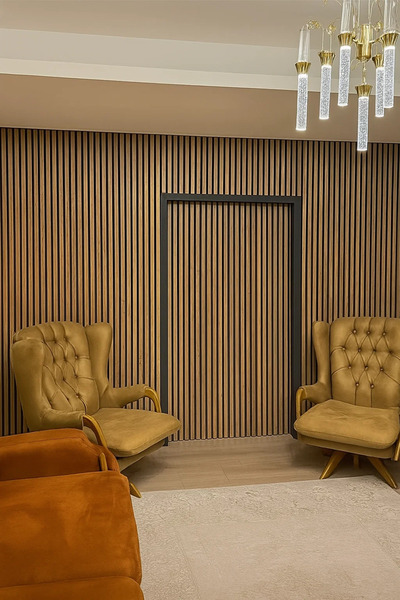 ATS YAPI AKUSTİK Mdf Ahşap Akustik Dekoratif Duvar Paneli 24x280 Cm - Savana ...