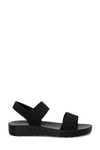 Polaris 323679Z 4FX Black Women's Flat Sandals
