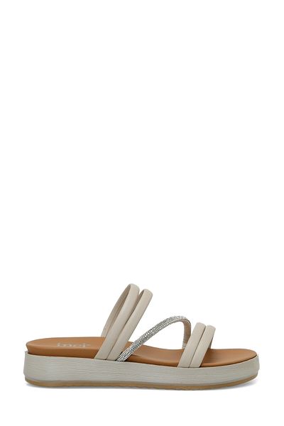 İnci INCI IBER 4FX Beige Damenhausschuhe