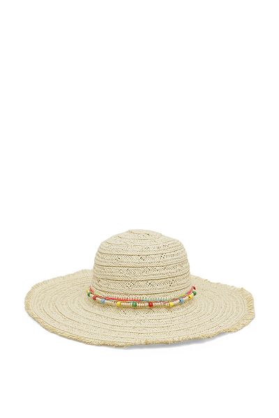 Butigo Marakesh Straw Hat-W 4Fx Beige Women's Straw Hat