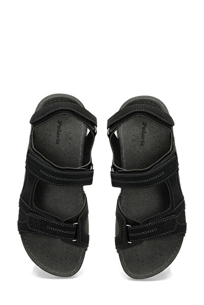 Polaris 406159 .M4FX Μαύρα Ανδρικά Σανδάλια