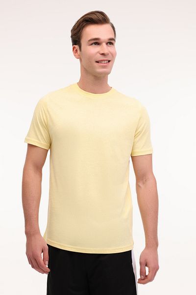 Kinetix MB PAM C 11SN220 5FX Tricou galben pentru bărbați cu mânecă scurtă
