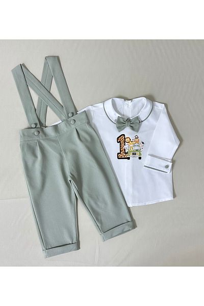 annerüyası Safari Printed Salopette Suit