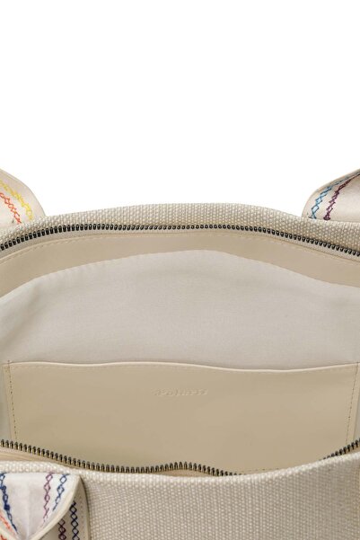 Polaris KTN KLN DTY OMZ 4FX Bej Kadın Omuz Çantası