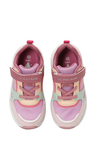 U.S. Polo Assn. Dívčí sportovní obuv LESSER 5FX Pink