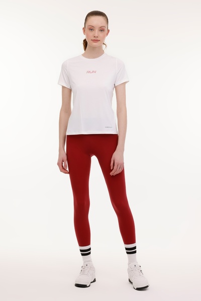 lumberjack WL ΤΣΕΝ 11- 162325105   Γυναικείο κοντομάνικο μπλουζάκι 4PR Λευκό