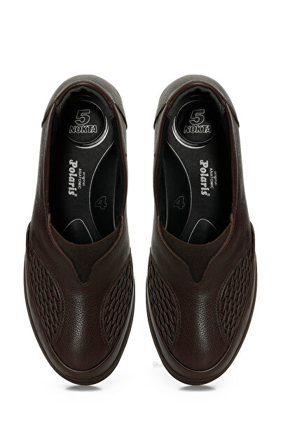 Polaris 5 Nokta 105279.Z4PR Kahverengi Kadın Dolgu Ayakkabı