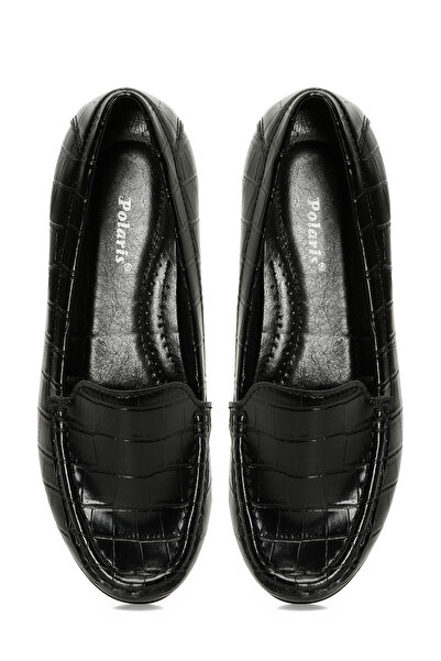 Polaris 166524.Z4PR Siyah Kadın Loafer