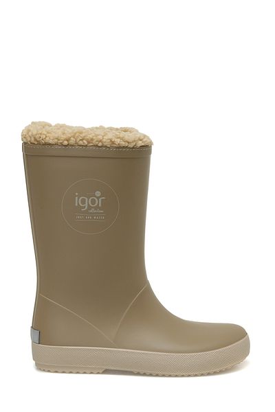 IGOR W10293 SPLASH DK BORREGUI Beige Mädchen-Regenstiefel
