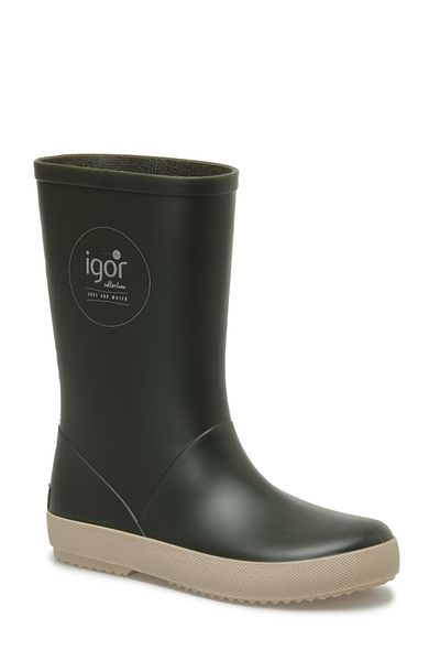 IGOR W10292 SPLASH DK Khaki Regenstiefel für Jungen