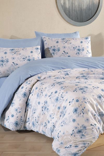 Rimo Home Double Personal Duvet Cover Set with Elastic Sheets