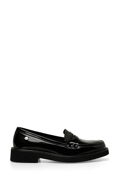 İnci InCI ADDIS 4PR - Black Women's Loafer