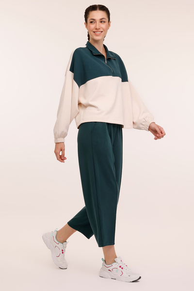 lumberjack Wl Cadyna 16kt02 4pr Yeşil Kadın Sweatshirt