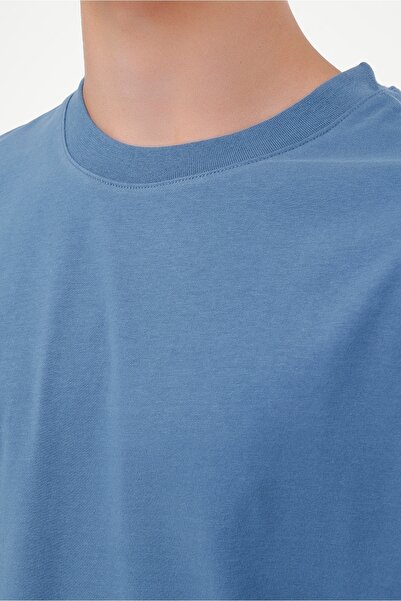 lumberjack Mb Ros 11hs113 4pr Mavi Erkek Kısa Kol T-shirt