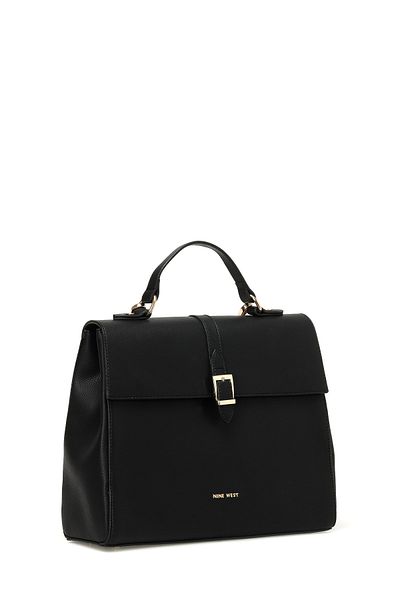 Nine West PONTIDATOTE 4PR Schwarze Damenhandtasche