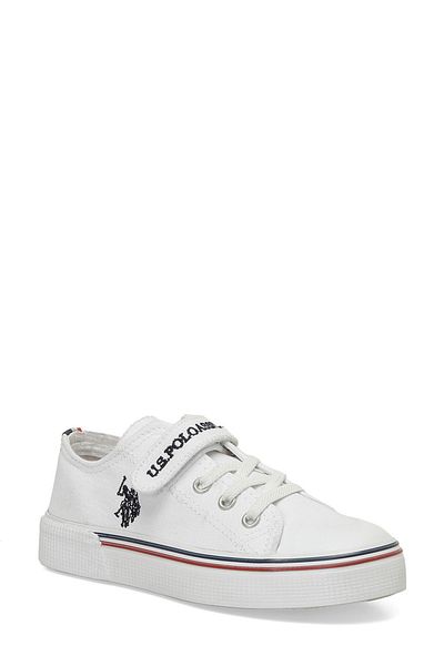 U.S. Polo Assn. Penelope Jr 5Fx White Boy's Sneaker